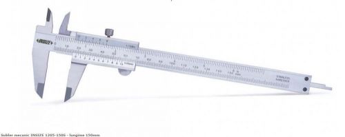 Subler cu vernier, 0-150 mm, 0.05 mm, Insize